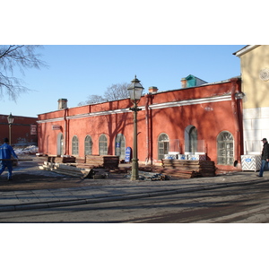รูปถ่าย รัสเซีย(Russia) เซนต์ปีเตอร์สเบิร์ก(St Petersburg) ป้อมปีเตอร์และพอล(Peter and Paul fortress) 2006-03 14