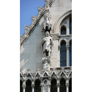 รูปถ่าย ฮังการี(Hungary) บูดาเปสต์(Budapest) อาคารรัฐสภาฮังการี(Budapest Parliament) 2007-06 8