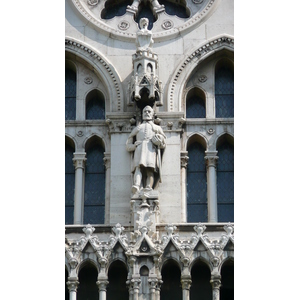 รูปถ่าย ฮังการี(Hungary) บูดาเปสต์(Budapest) อาคารรัฐสภาฮังการี(Budapest Parliament) 2007-06 7