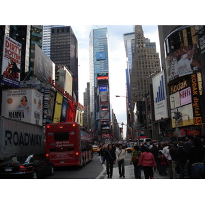 รูปถ่าย สหรัฐอเมริกา(United States) นิวยอร์ก(New York) ไทม์สแควร์(Times Square) 2006-03 11