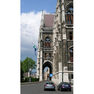 รูปถ่าย ฮังการี(Hungary) บูดาเปสต์(Budapest) อาคารรัฐสภาฮังการี(Budapest Parliament) 2007-06 9