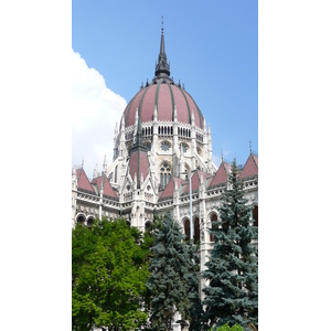 รูปถ่าย ฮังการี(Hungary) บูดาเปสต์(Budapest) อาคารรัฐสภาฮังการี(Budapest Parliament) 2007-06 13