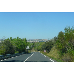 รูปถ่าย ฝรั่งเศส(France) โพรว็องส์(Provence) ถนนจากแอ็กซ์ไปมูรีแยส(Aix to Mouries road) 2008-04 9