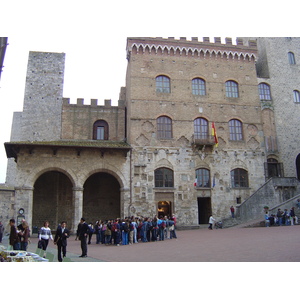 รูปถ่าย อิตาลี(Italy) ซานจีมิญญาโน(San Gimignano) 2004-03 11
