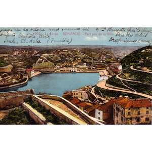 รูปถ่าย ฝรั่งเศส(France) คอร์สิคา(Corsica) โปสการ์ดเก่า(Old Postcards) 1900-01 130
