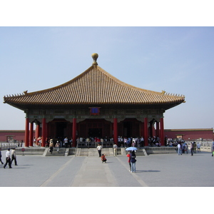 รูปถ่าย จีน(China) ปักกิ่ง(Beijing) พระราชวังต้องห้าม(Forbidden City) 2002-05 26