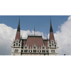 รูปถ่าย ฮังการี(Hungary) บูดาเปสต์(Budapest) อาคารรัฐสภาฮังการี(Budapest Parliament) 2007-06 34
