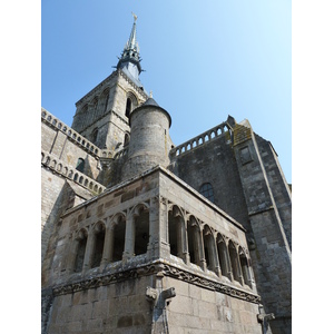 รูปถ่าย ฝรั่งเศส(France) มงแซ็งมีแชล(Mont St Michel) แอบบีมงแซ็งมีแชล(Mont St Michel Abbey) 2010-04 14