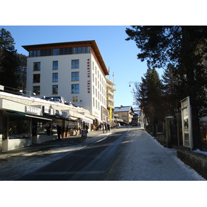 รูปถ่าย สวิสเซอร์แลนด์(Switzerland) ปองเทรซีน่า(Pontresina) 2007-01 9
