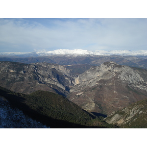 รูปถ่าย ฝรั่งเศส(France) ถนนจากกูร์เซกูลไปเกรโอลีแยร์-เล-เนจ(Coursegoule to Greolieres les neiges road) 2007-01 48