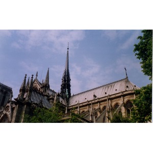 รูปถ่าย ฝรั่งเศส(France) ปารีส(Paris) มหาวิหารน็อทร์-ดาม(Notre Dame) 1996-05 11