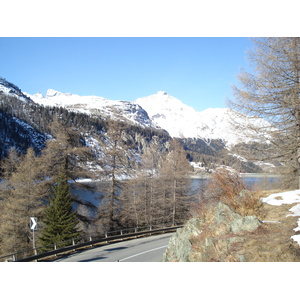 รูปถ่าย สวิสเซอร์แลนด์(Switzerland) ถนนจากคูร์ไปเซนต์มอริตซ์(Chur to St Moritz Road) 2007-01 88