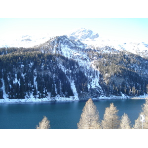 รูปถ่าย สวิสเซอร์แลนด์(Switzerland) ถนนจากคูร์ไปเซนต์มอริตซ์(Chur to St Moritz Road) 2007-01 58