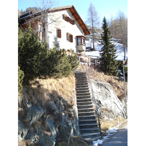 รูปถ่าย สวิสเซอร์แลนด์(Switzerland) ถนนจากคูร์ไปเซนต์มอริตซ์(Chur to St Moritz Road) 2007-01 67