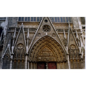รูปถ่าย ฝรั่งเศส(France) ปารีส(Paris) มหาวิหารน็อทร์-ดาม(Notre Dame) 1996-05 8
