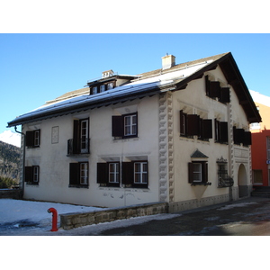 รูปถ่าย สวิสเซอร์แลนด์(Switzerland) ปองเทรซีน่า(Pontresina) 2007-01 19