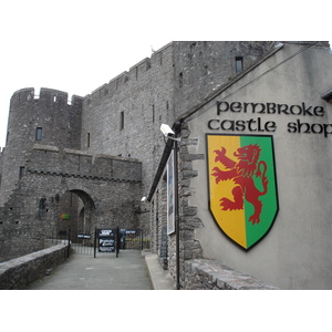 รูปถ่าย อังกฤษ(United Kingdom) เปมโบรคเชอร์(Pembrokeshire) เปมโบรค(Pembroke) ปราสาท(Castle) 2006-05 5
