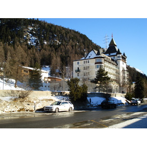 รูปถ่าย สวิสเซอร์แลนด์(Switzerland) ปองเทรซีน่า(Pontresina) 2007-01 115