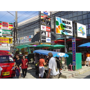 รูปถ่าย ไทย(Thailand) ภูเก็ต(Phuket) ป่าตอง(Patong) ถนนเลียบชายหาด(Beach Road) 2005-12 29