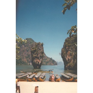 รูปถ่าย ไทย(Thailand) เกาะพังงา(Phang Nga Bay) 1989-02 7
