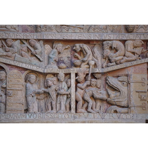 รูปถ่าย ฝรั่งเศส(France) กงก์(Conques) โบสถ์แซ็งต์-ฟัว เดอ กงก์(Abbatiale Sainte-Foy de Conques) 2018-04 88