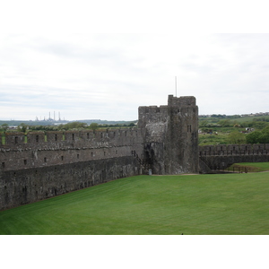 รูปถ่าย อังกฤษ(United Kingdom) เปมโบรคเชอร์(Pembrokeshire) เปมโบรค(Pembroke) ปราสาท(Castle) 2006-05 15