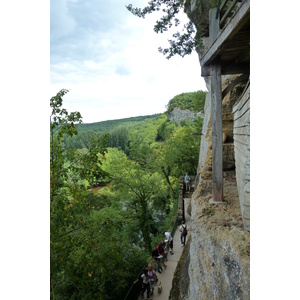 รูปถ่าย ฝรั่งเศส(France) ลาร็อกแซ็งคริสตอฟ(La Roque St Christophe) 2010-08 4