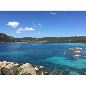 รูปถ่าย ฝรั่งเศส(France) คอร์สิคา(Corsica) หาดซันตาจูเลีย(Santa Giulia Beach) 2017-07 3