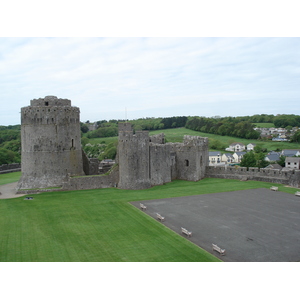 รูปถ่าย อังกฤษ(United Kingdom) เปมโบรคเชอร์(Pembrokeshire) เปมโบรค(Pembroke) ปราสาท(Castle) 2006-05 28