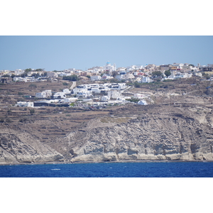 รูปถ่าย กรีก(Greece) ซานโตรินี(Santorini) แอ่งภูเขาไฟซานโตรินี(Santorini caldera) 2016-07 24