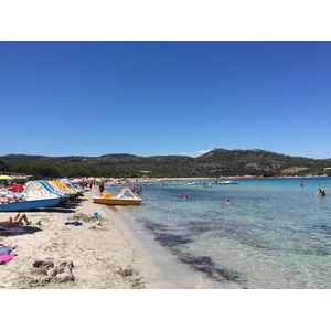 รูปถ่าย ฝรั่งเศส(France) คอร์สิคา(Corsica) หาดซันตาจูเลีย(Santa Giulia Beach) 2017-07 11