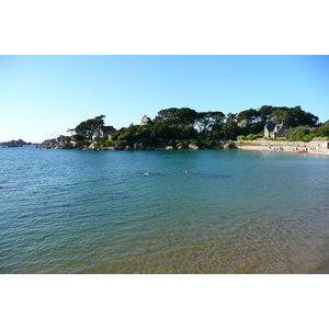 รูปถ่าย ฝรั่งเศส(France) แปร์รอส-กีแรก(Perros Guirec) หิน  แกรนิตชมพู (Cote de granite rose) 2007-08 46