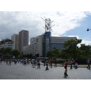 รูปถ่าย ฝรั่งเศส(France) ปารีส(Paris) เล่นสเก็ตในปารีส(Randonnee Roller et Coquillages) 2007-07 113