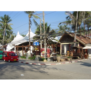 รูปถ่าย ไทย(Thailand) ภูเก็ต(Phuket) ป่าตอง(Patong) ถนนเลียบชายหาด(Beach Road) 2005-12 14