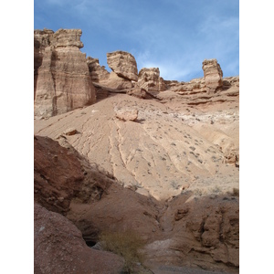 รูปถ่าย คาซัคสถาน(Kazakhstan) หุบผาชารึน(Charyn Canyon) 2007-03 166