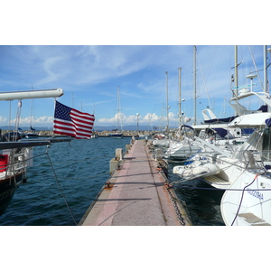 รูปถ่าย ฝรั่งเศส(France) เกาะปอร์เกอรอล(Porquerolles Island) ท่าเรือปอร์เกอรอล(Porquerolles harbour) 2008-05 38