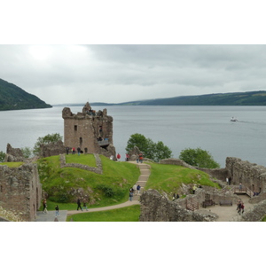 รูปถ่าย อังกฤษ(United Kingdom) สกอตแลนด์(Scotland) ปราสาทเออร์คูฮาร์ต (ทะเลสาบล็อกเนสส์)(Urquhart Castle (Loch Ness)) 2011-07 4