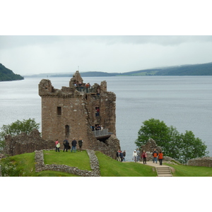 รูปถ่าย อังกฤษ(United Kingdom) สกอตแลนด์(Scotland) ปราสาทเออร์คูฮาร์ต (ทะเลสาบล็อกเนสส์)(Urquhart Castle (Loch Ness)) 2011-07 1