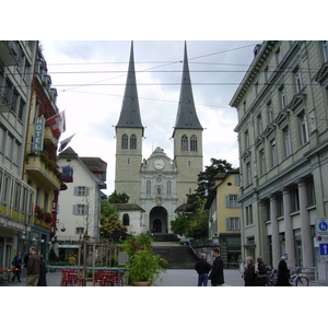 รูปถ่าย สวิสเซอร์แลนด์(Switzerland) ลูเซิร์น(Lucerne) 2001-10 17