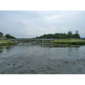 รูปถ่าย ญี่ปุ่น(Japan) เกียวโต(Kyoto) แม่น้ำคาโมะ(Kamo River) 2010-06 30