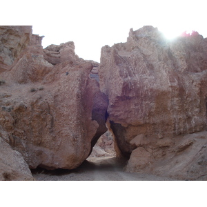 รูปถ่าย คาซัคสถาน(Kazakhstan) หุบผาชารึน(Charyn Canyon) 2007-03 66