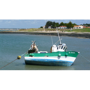 รูปถ่าย ฝรั่งเศส(France) ลาแปลน-ซูร์-แมร์(La Plaine sur mer) ท่าเรือลากราแว็ต(Port de la gravette) 2007-07 18