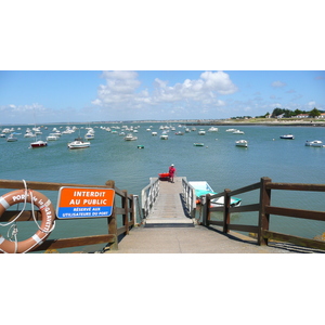รูปถ่าย ฝรั่งเศส(France) ลาแปลน-ซูร์-แมร์(La Plaine sur mer) ท่าเรือลากราแว็ต(Port de la gravette) 2007-07 14