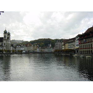 รูปถ่าย สวิสเซอร์แลนด์(Switzerland) ลูเซิร์น(Lucerne) 2001-10 6