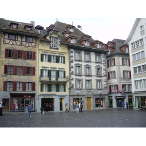 รูปถ่าย สวิสเซอร์แลนด์(Switzerland) ลูเซิร์น(Lucerne) 2001-10 1