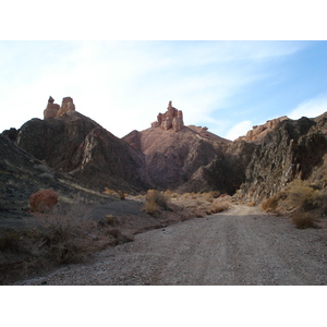 รูปถ่าย คาซัคสถาน(Kazakhstan) หุบผาชารึน(Charyn Canyon) 2007-03 190