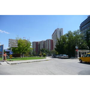 รูปถ่าย ตุรกี(Turkey) อังการา(Ankara) ถนนจากบิลเคนต์ไปอังการา(Bilkent to Ankara road) 2008-07 31