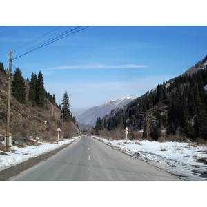 รูปถ่าย คาซัคสถาน(Kazakhstan) อุทยานแห่งชาติอีเลอาลาเตา(Ile Alatau National Park) 2007-03 20