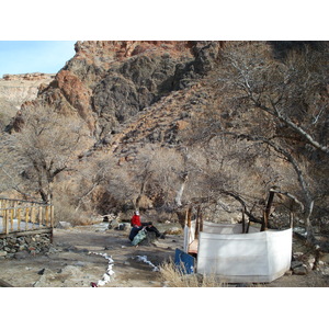 รูปถ่าย คาซัคสถาน(Kazakhstan) หุบผาชารึน(Charyn Canyon) 2007-03 224