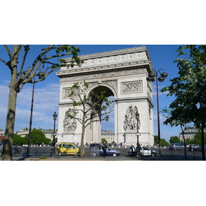 รูปถ่าย ฝรั่งเศส(France) ปารีส(Paris) ประตูชัย(Etoile and Arc de Triomphe) 2007-05 139